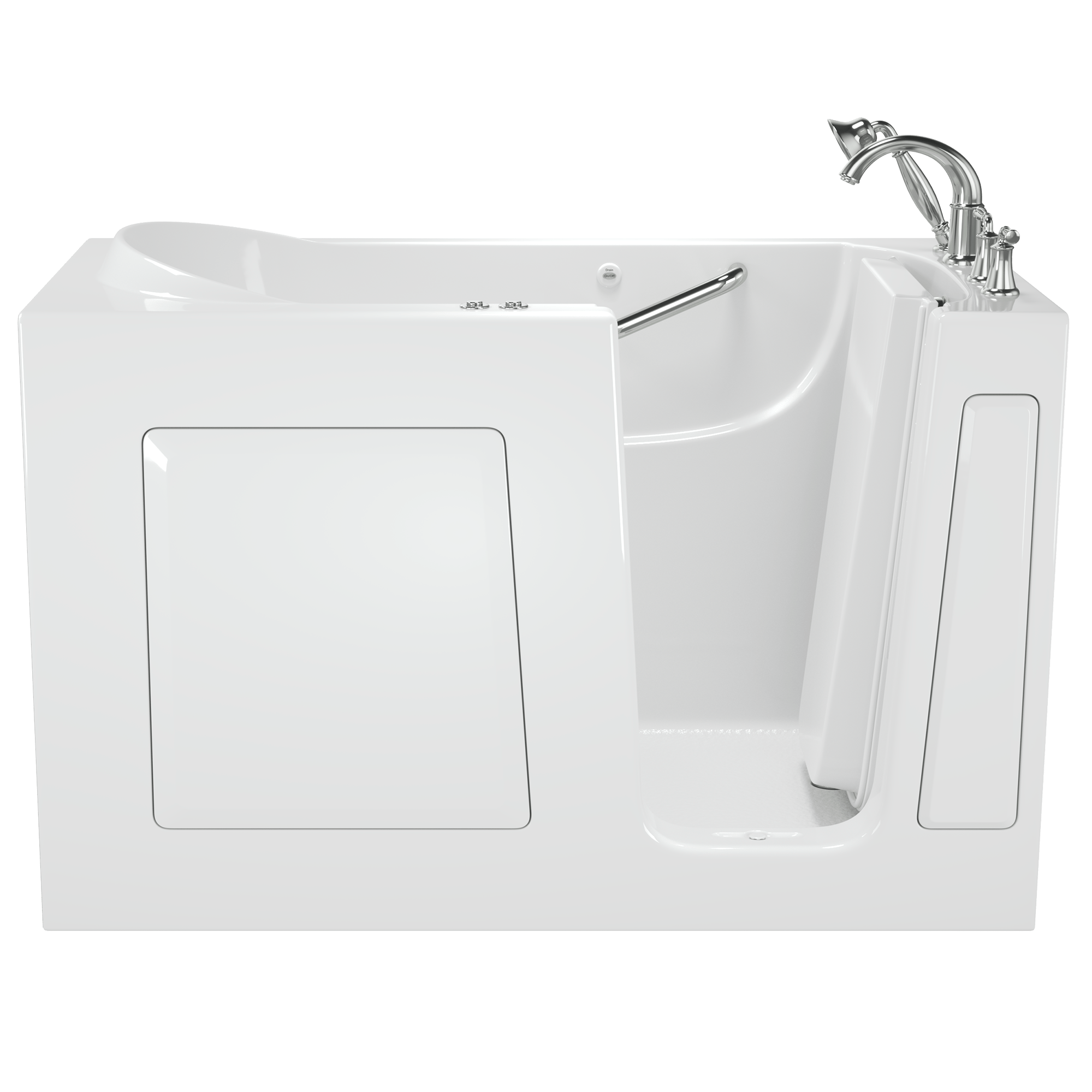 Gelcoat Value Series 60x30Inch WalkIn Bathtub with Combination